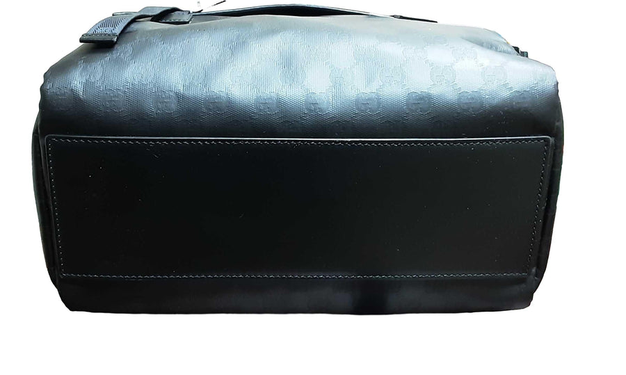 Gucci Crystal Gg Interlocking G Backpack Black Purse / Handbag
