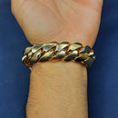 Cuban Link Bracelet - Yellow Gold 10k (.417) 305.7 grams 10 inch