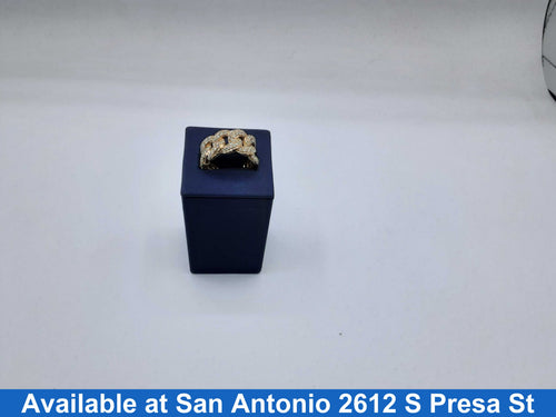 Men's Ring - Yellow Gold 10k (.417) 6.9 grams Size 10