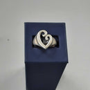 Women's Ring - Silver 8.8 grams Size 9.5