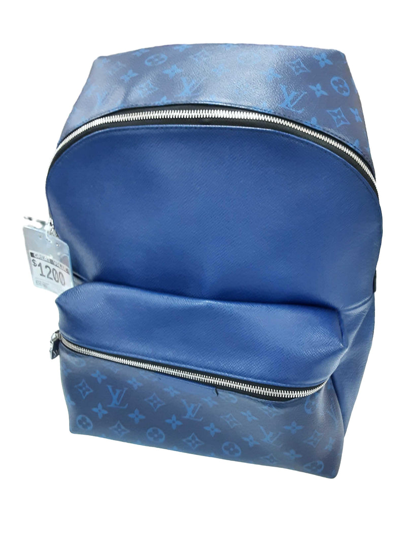 Louis Vuitton Blue Backpack Blue Backpack / Briefcase / Bag