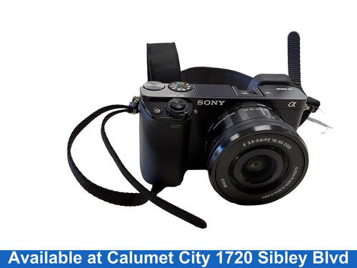 Sony Ilce-6000 Black Digital Camera