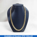 Cuban Link Chain - Yellow Gold 14k (.585) 21.1 grams 20 inch