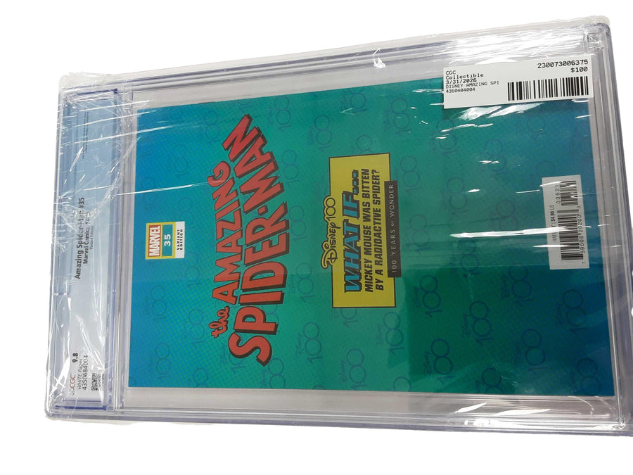 Cgc Disney Amazing Spiderman 35 Blue Other Collectible
