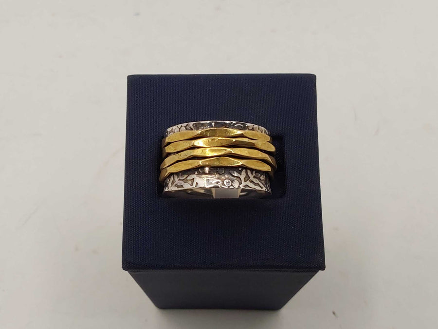 Women's Ring - Silver 6.71 grams Size 10