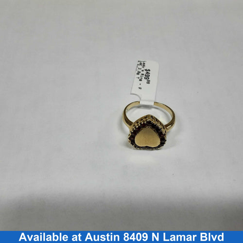 Women's Ring - Yellow Gold 14k (.585) 3 grams Size 5