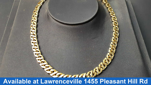Cuban Link Chain - Yellow Gold 10k (.417) 58.2 grams 24 inch