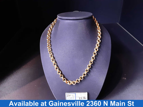 Chain - Yellow Gold 10k (.417) 32.3 grams 24 inch