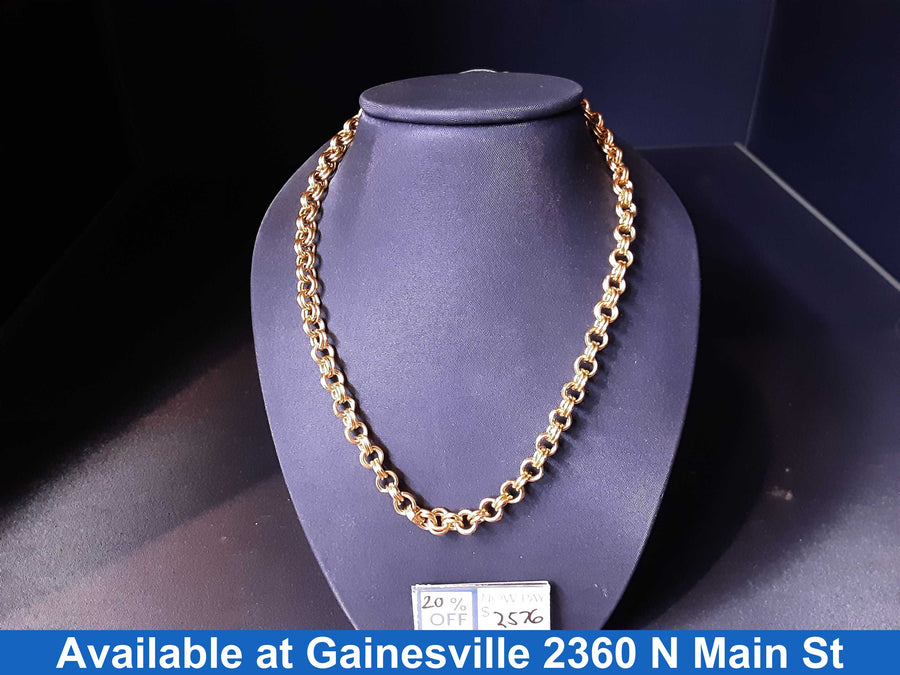 Chain - Yellow Gold 10k (.417) 32.3 grams 24 inch