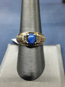 Men's Ring - Yellow Gold 10k (.417) 6.9 grams Size 20