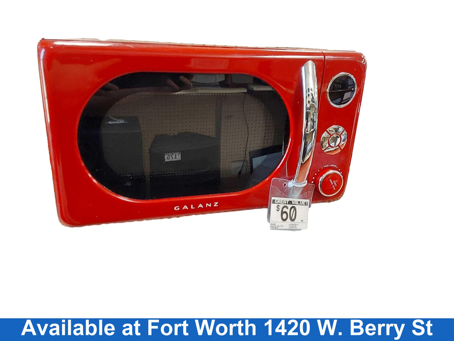 Galanz Glcmka07rdr-07 Red Countertop Microwave
