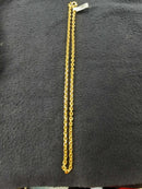 Link Chain - Yellow Gold 24k (.999) 116.2 grams 22 inch