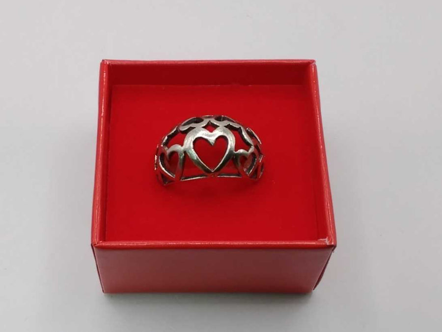Women's Ring - Silver 6.8 grams Size 5.5
