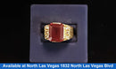 Men's Ring - Yellow Gold 10k (.417) 5.6 grams Size 8