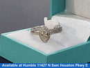 Ring - Engagement Set - White Gold 10k (.417) 5.8 grams Size 20