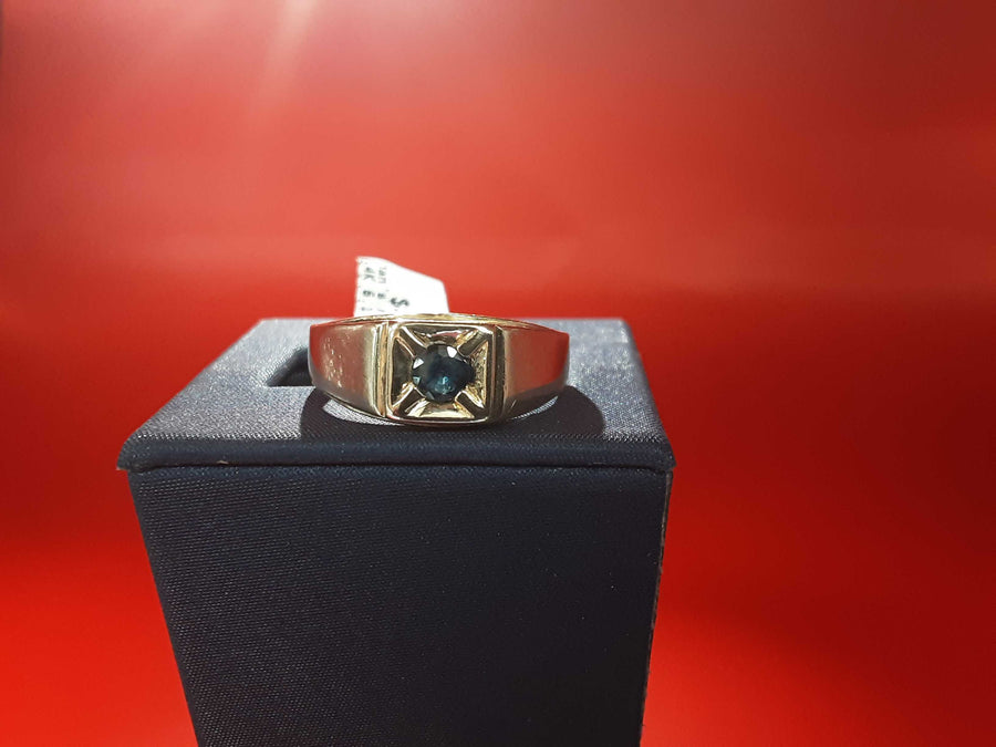 Men's Ring - Yellow Gold 14k (.585) 6.1 grams Size 10