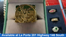 Men's Ring - Yellow Gold 14k (.585) 10.3 grams Size 9.5