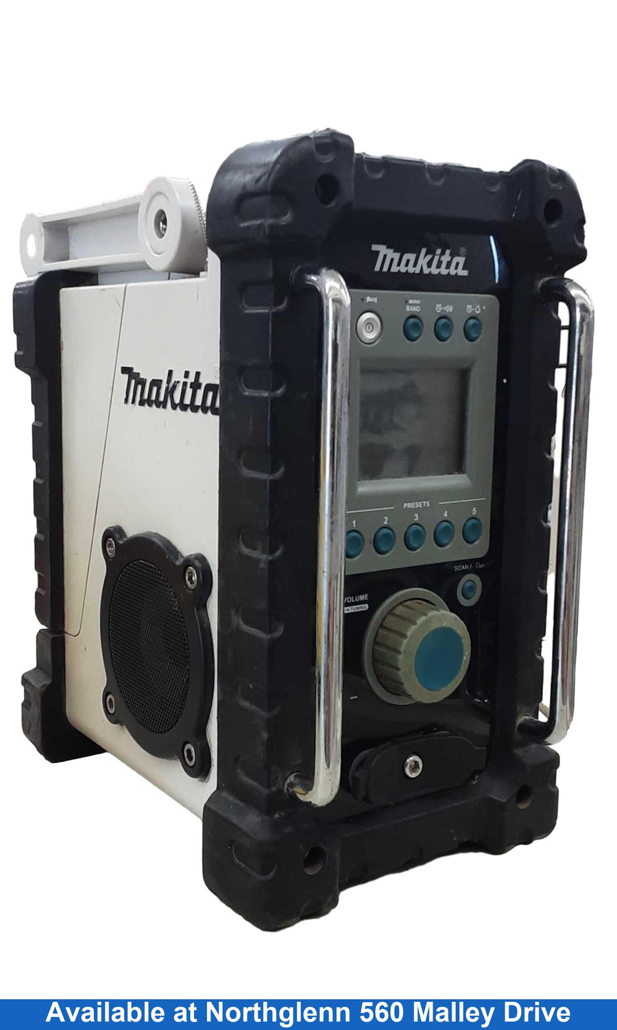 Makita Bmr100 White Boombox Radio
