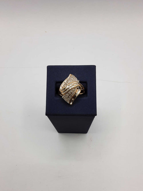 Ring - Wedding Band - Yellow Gold 10k (.417) 5.6 grams Size 20