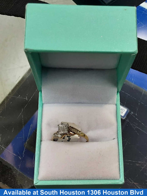 Women's Ring - Yellow Gold 10k (.417) 1.4 grams Size 7