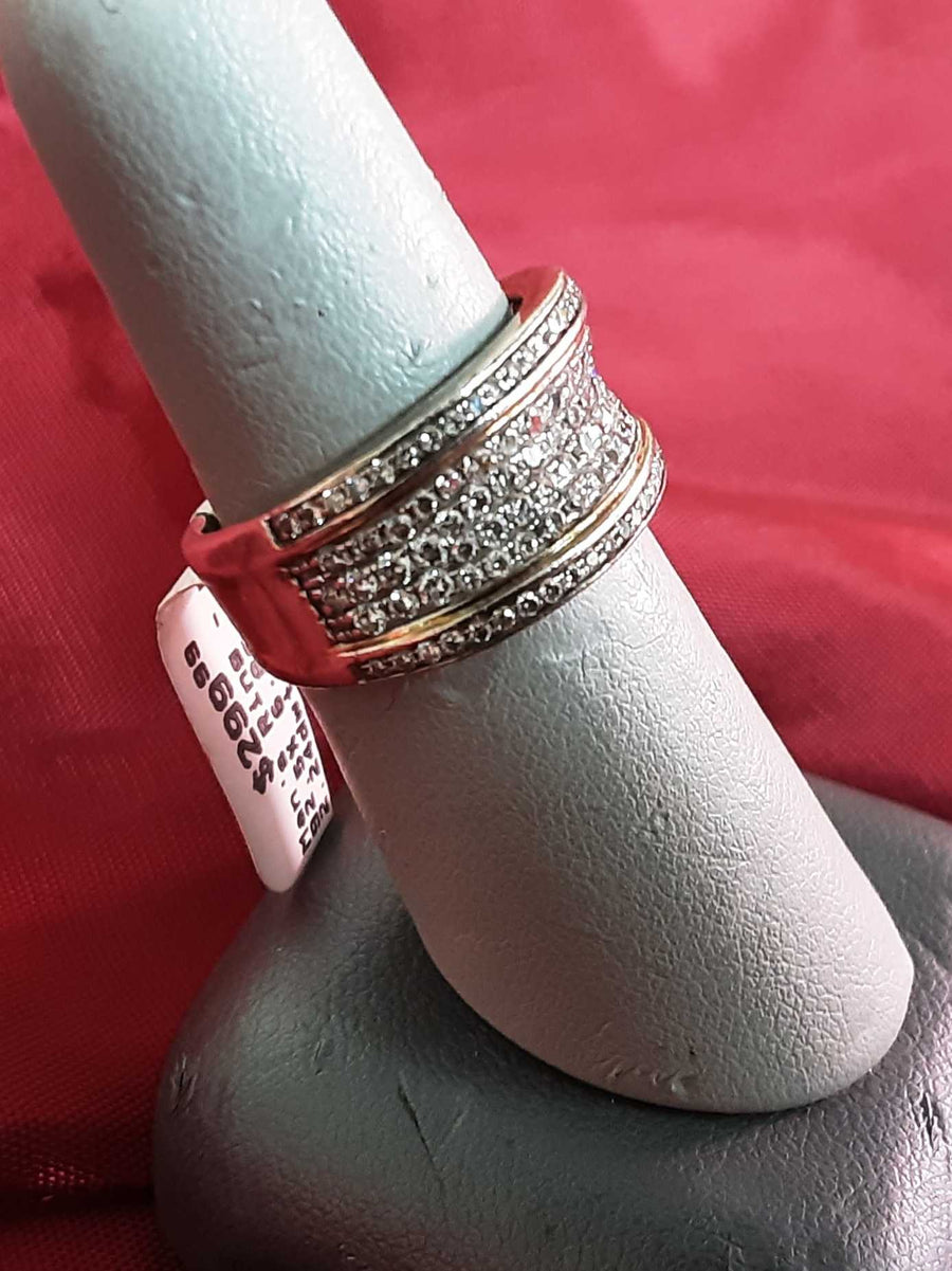 Men's Ring - Silver 6.8 grams Size 7