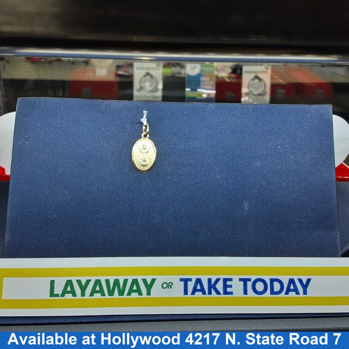 Religious Pendant - Yellow Gold 18k (.750) 2.2 grams