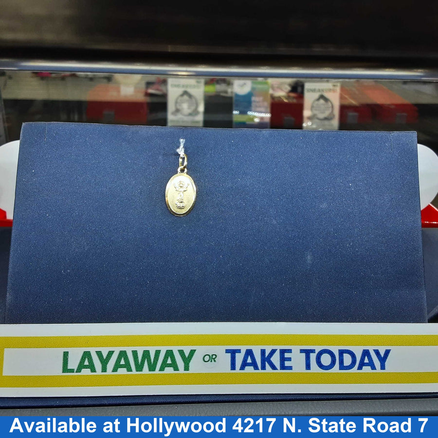 Religious Pendant - Yellow Gold 18k (.750) 2.2 grams