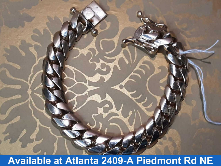Cuban Link Bracelet - Yellow Gold 10k (.417) 95.6 grams 10 inch