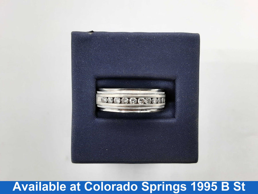 Ring - Wedding Band - Yellow Gold 14k (.585) 6.9 grams Size 7