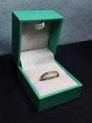Ring - Wedding Band - Yellow Gold 10k (.417) 1 grams Size 8.5