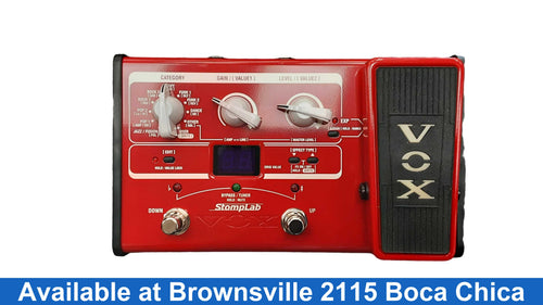 Vox Sl2b Red Audio Equipment