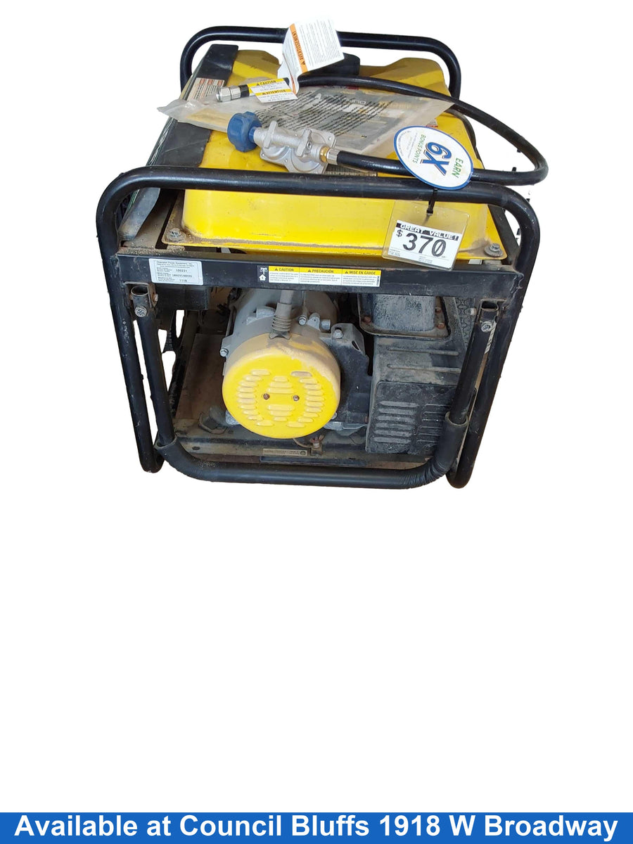 Champion 100231 Yellow Generator