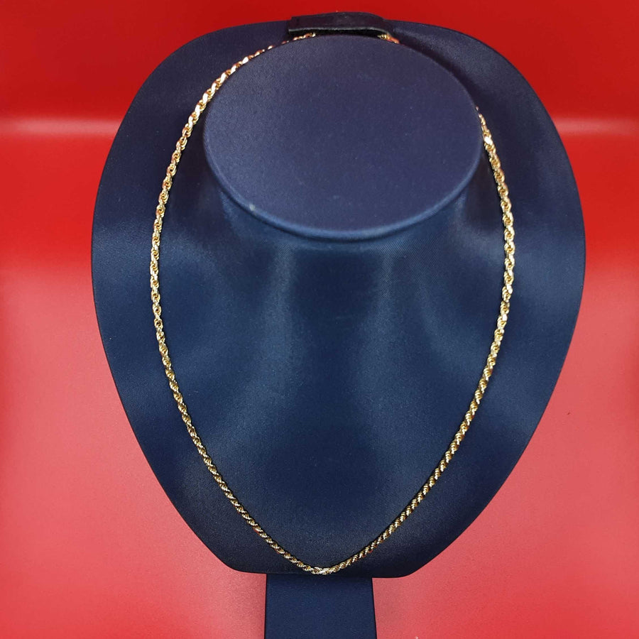 Rope Chain - Yellow Gold 10k (.417) 10.8 grams 28 inch