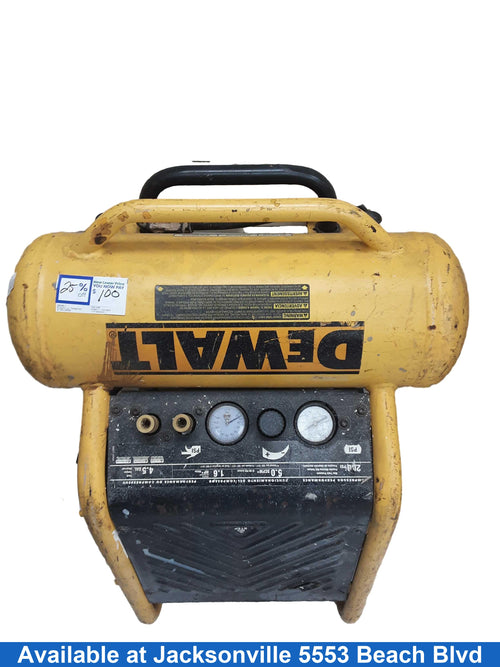 Dewalt D55146r Yellow Electric Compressor