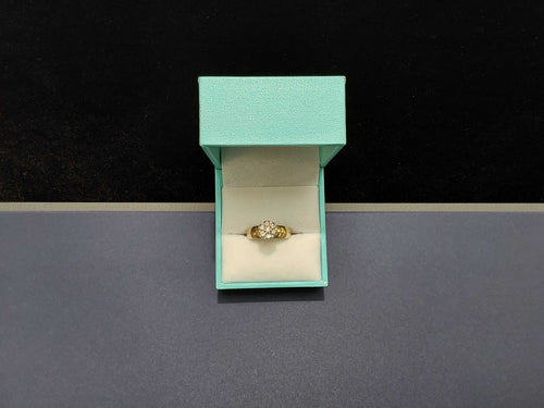 Women's Ring - Yellow Gold 14k (.585) 3.2 grams Size 7