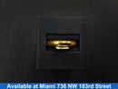 Ring - Wedding Band - Yellow Gold 18k (.750) 6.3 grams Size 11.5