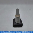 Ring - Channel Set - Yellow Gold 14k (.585) 7.1 grams Size 20