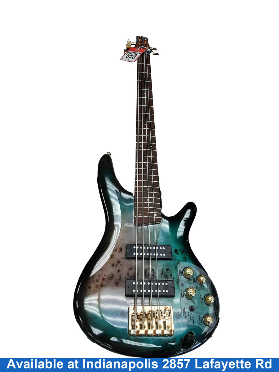 Ibanez 1p-01 Green Electric Bass Guitar