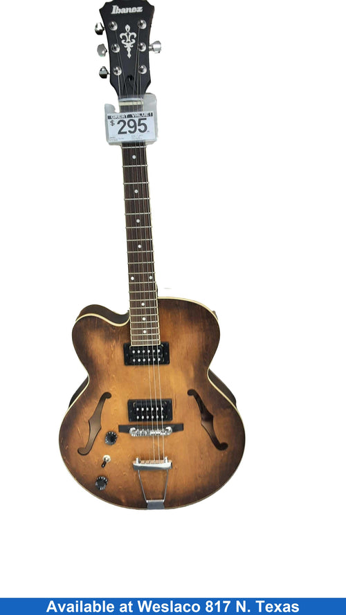 Ibanez Af55l-tf-5b-01 Beige / Tan Electric Classic Guitar