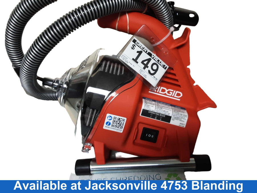 Ridgid Mh26777 Orange Electric Drain Snake