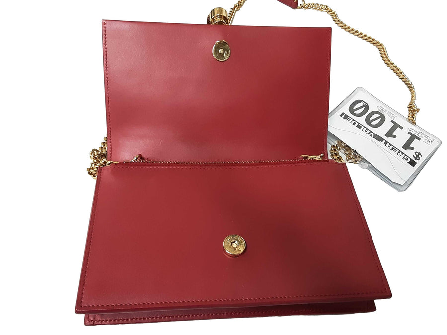 Yves Saint Laurent Small Tassel Red Purse / Handbag