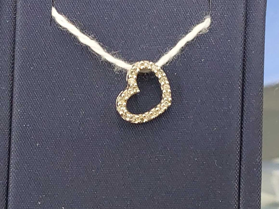 Symbol Pendant - White Gold 10k (.417) 0.7 grams