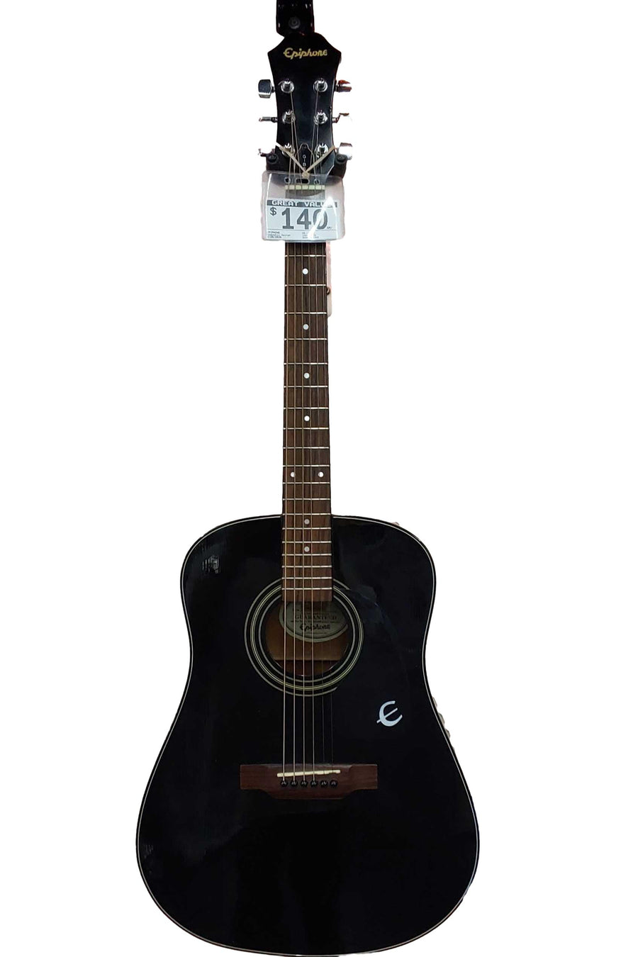 Epiphone Pr-100/bk Black Acoustic Classic Guitar