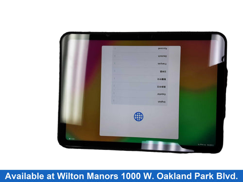 Apple A2757__ipad 10th Gen Blue Tablet