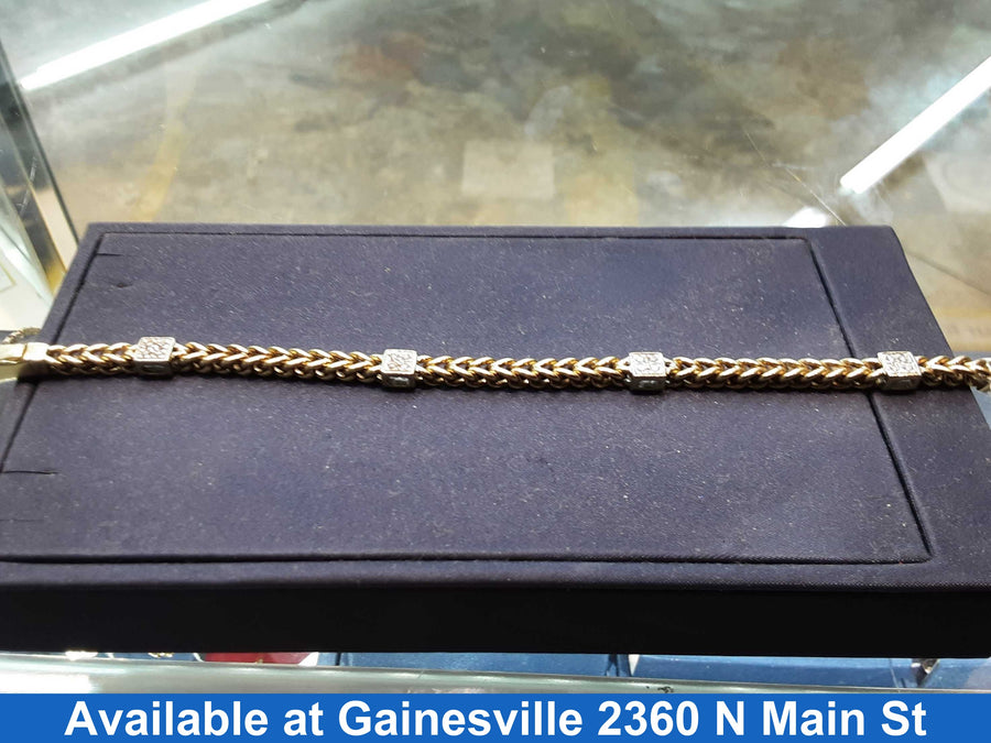 Yellow Gold 14k (.585) 27.8 grams 7 inch