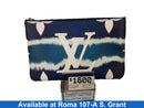 Louis Vuitton Escale Double Zip Pochette Blue Purse / Handbag
