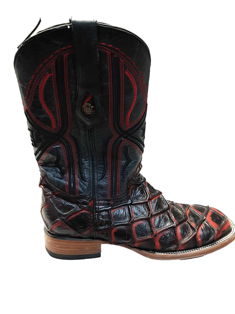 Bronzer Western Boots Red