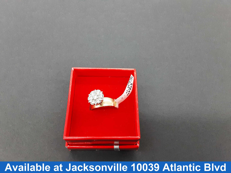 Women's Ring - Yellow Gold 10k (.417) 4.4 grams Size 7
