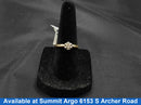Women's Ring - Solitaire - Yellow Gold 14k (.585) 2.5 grams Size 5.5