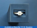 Ring - Engagement Set - White Gold 14k (.585) 3.8 grams Size 6.5